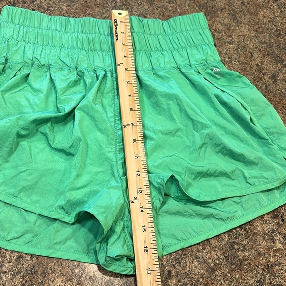 Free People Movement The Way Home Shorts Green Pull On High Rise Womens XL - Picture 14 of 14